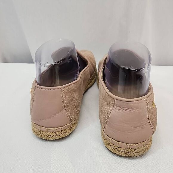 UGG Australia Women Sandrinne II Gold Metallic Slip On Espadrille Size 6.5 - Picture 3 of 6